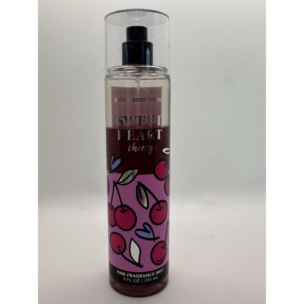 Bath‎ & Body Works Sweet Heart Cherry Fine Fragrance Mist 8 Oz 3/4 Full